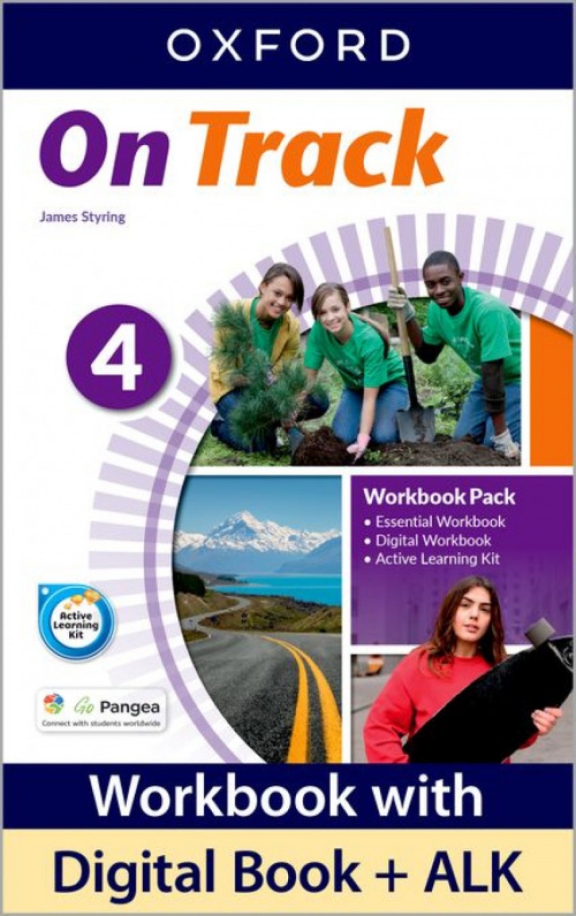 ON TRACK 4 WORKBOOK +ONLINE PRACTICE. ENGLISH EDITION 2023
