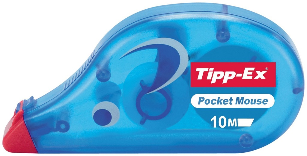 [8207892] Pocket Mouse corrección de películo/cinta 10 m Azul 10 pieza(s)