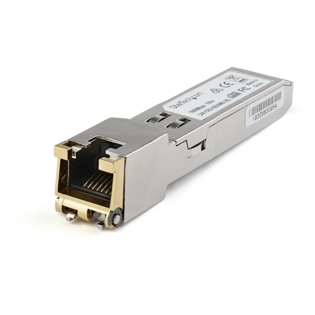 [GLCTEST] Módulo Transceptor SFP Compatible con Cisco GLC-TE - Cobre - 1000BASE-T - SFP a RJ45 Cat6 / Cat5e, 100m, Temperatura Extendida - Cisco Firepower, IE 2000, C9500, C2960