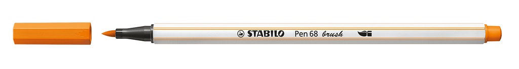 Pen 68 brush rotulador Medio Naranja 1 pieza(s)
