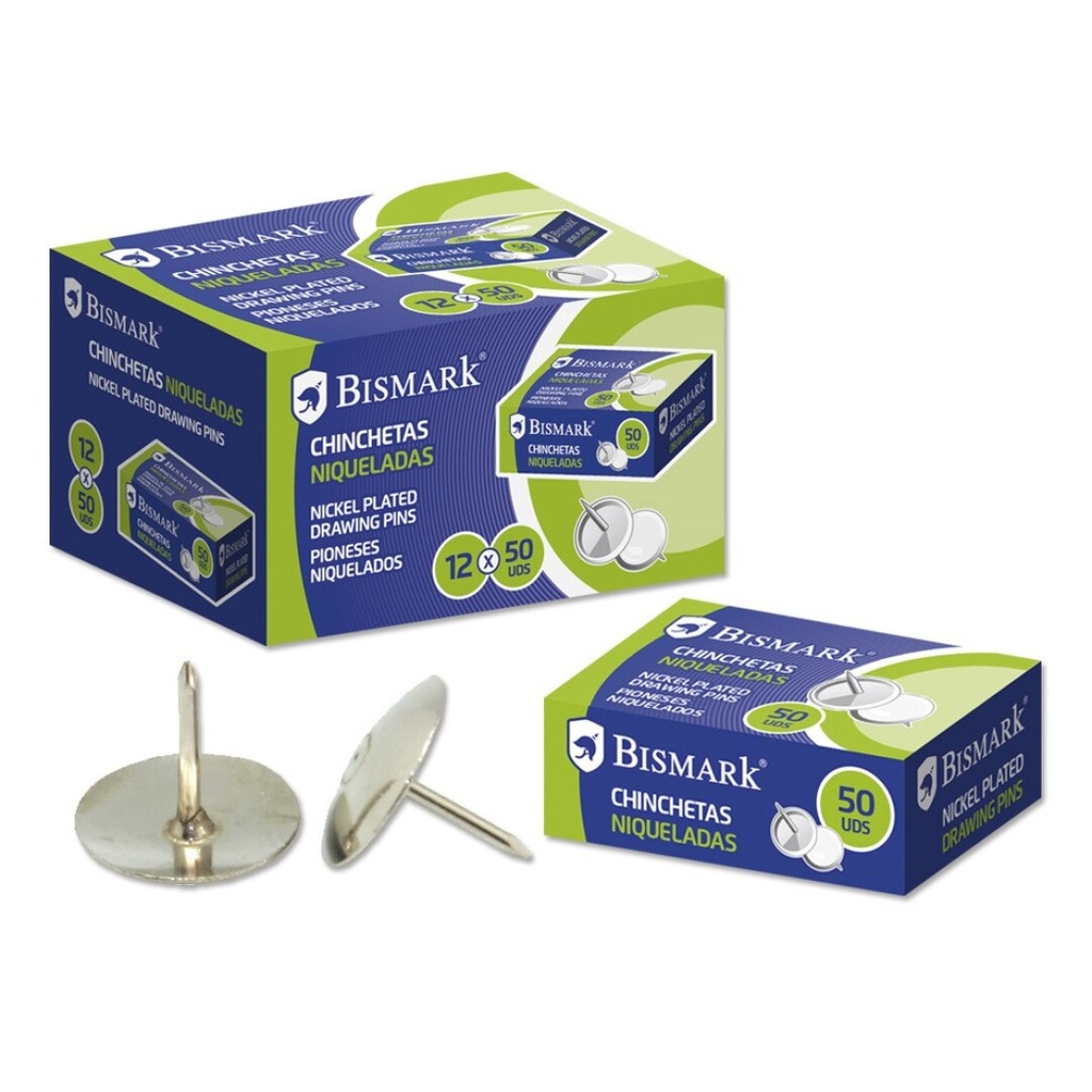 [318392] 318392 chincheta Acero inoxidable 50 pieza(s)