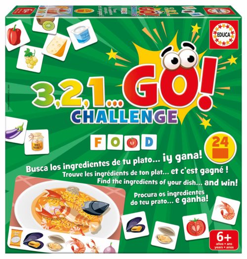 3 2 1 GO CHALLENGE FOOD