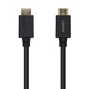Cable HDMI V2.1 Ultra Alta Velocidad / HEC Certificado 8k@60Hz 48Gbps, A/M-A/M, Negro, 1.0m