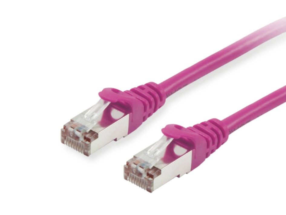 605555 cable de red Púrpura 1 m Cat6 S/FTP (S-STP)