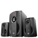 H400 conjunto de altavoces 40 W Universal Negro 2.1 canales Bluetooth