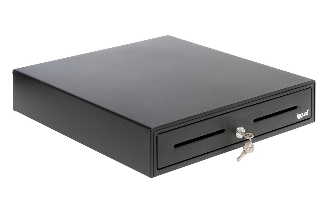 Cajón Portamonedas IRON-70 44,5cm 5+8 negro