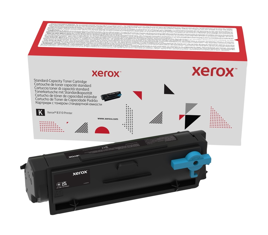 B310/B305/B315 Cartucho de tóner negro de capacidad estándar (3000 páginas)