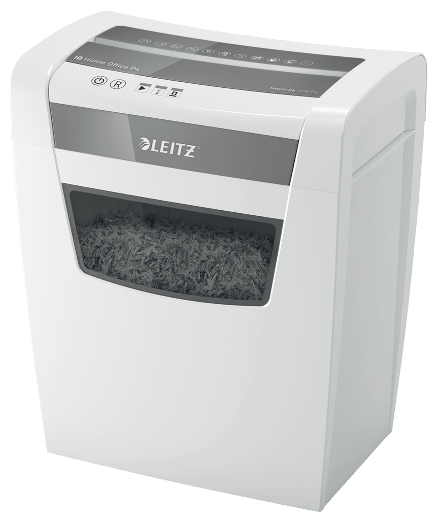 [80090000] IQ Home Office P-4 triturador de papel Corte en partículas 58 dB 22 cm Blanco