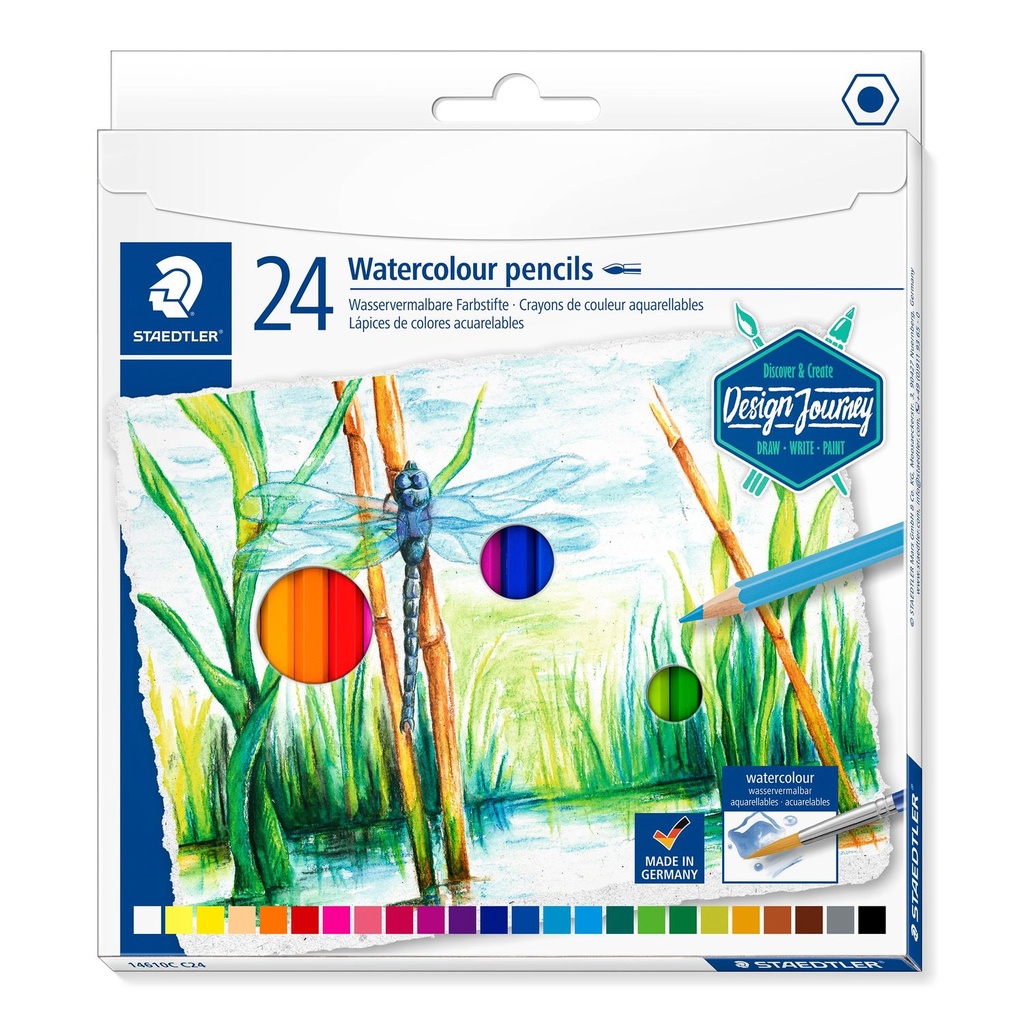 [14610C C24] 14610C C24 lápiz de color Multicolor 24 pieza(s)