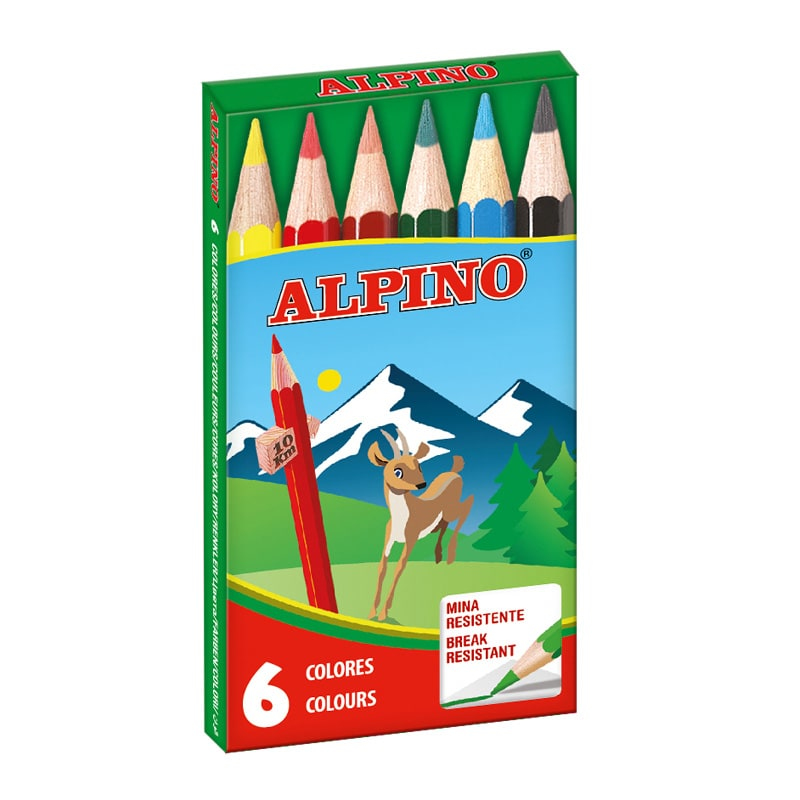 [AL010651] AL010651 lápiz de color Multicolor 6 pieza(s)