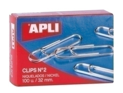 [11711] CLIP APLI Nº2 (32 mm) NIQ.Cj.100