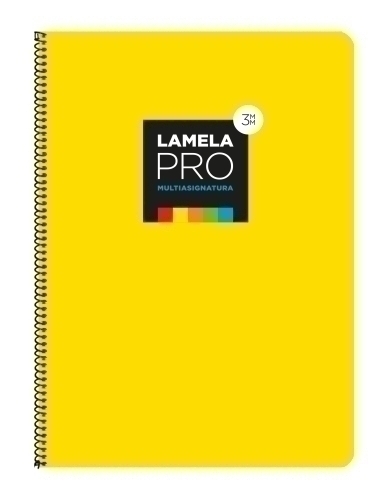 [7FTE103AM] LAMELA BLOC t.DURA Fº 100h CDV. 3 AMARIL - Pack de 5 unidades