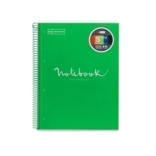 BLOCK MR EMOT.NB-5 DURA A4 120h 90g CD.5 - Pack de 5 unidades