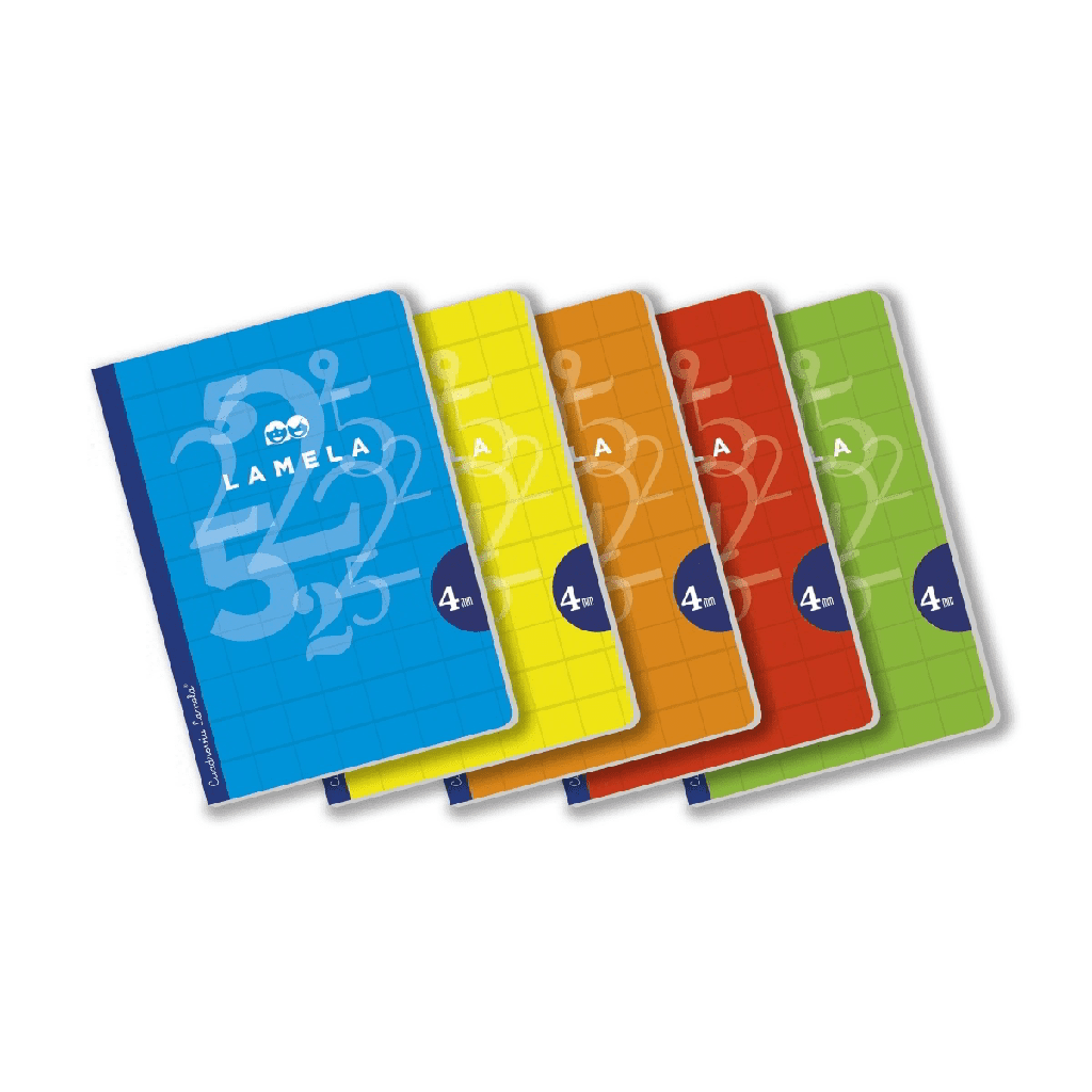 [06A4004S] LAMELA LIBRETA 50h A4 CDV. 4 PACK 5