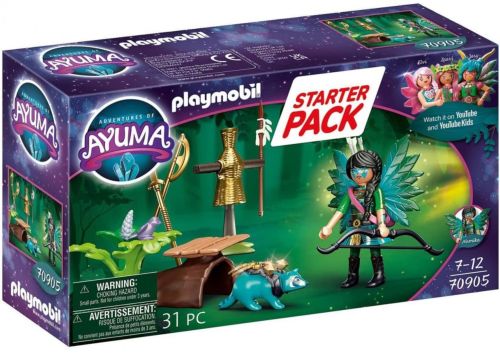 KNIGHT FAIRY CON MAPACHE STARTER PACK PLAYMOBIL