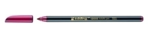 ROTUL.EDDING 1200 METALLIC  ROJO