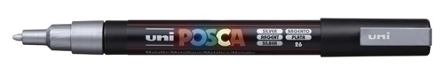 ROTUL.UNI-POSCA PC-3M  PLATA