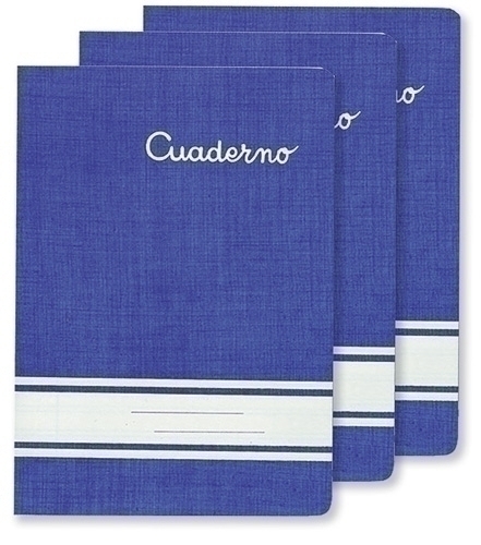 LIBRETA PACSA CUADERNO A5+ 30h PT 3,5 AZ - Pack de 20 unidades