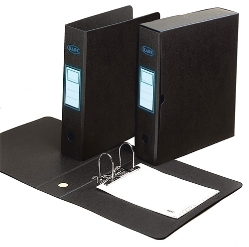 [300+300/C] ARCHIVADOR SARO CT.GOF.Fº 75 c/CJ.NEGRO