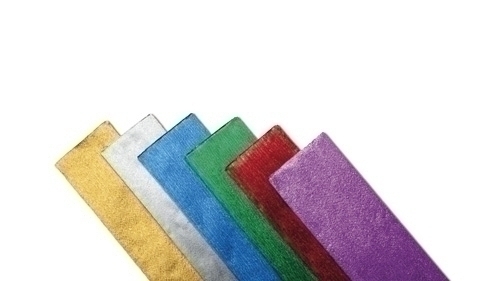 PAPEL CREPE SADIPAL ALUM. 0,5x2,5 PLATA