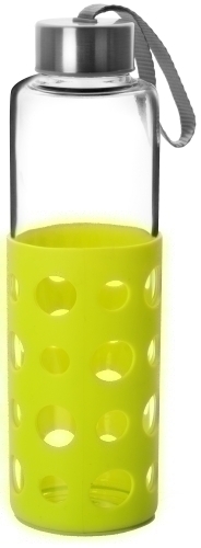 [746005VI] BOTELLA VIDRIO IBILI LAKE 500ml VERDE