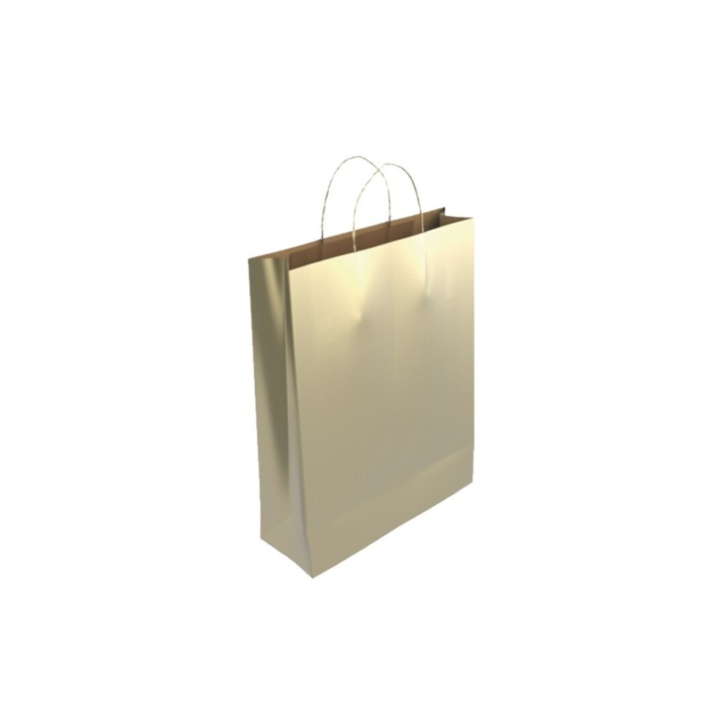 [329845] 329845 bolsa de papel Oro