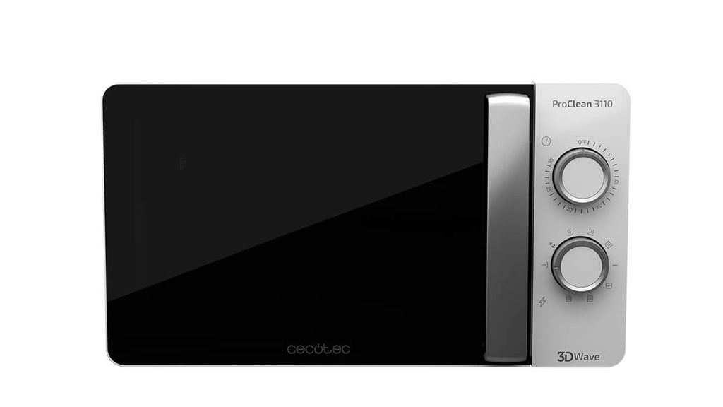 01523 microondas Encimera Microondas combinado 20 L 700 W Negro, Blanco