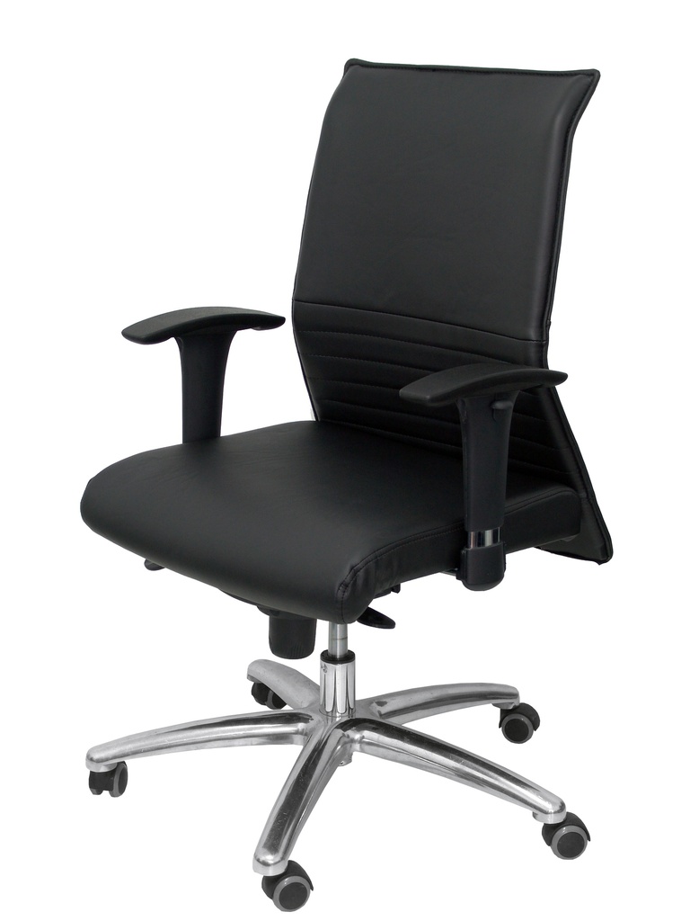 Sillón Albacete confidente similpiel negro hasta 160 kg
