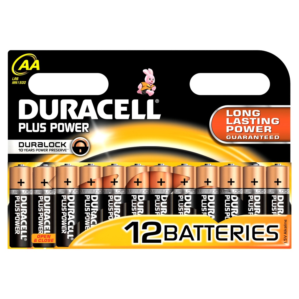 Plus Power Batería de un solo uso AA Alcalino