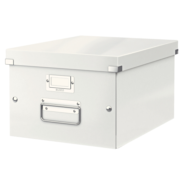 60440001 caja de almacenaje Caja de cartón Blanco