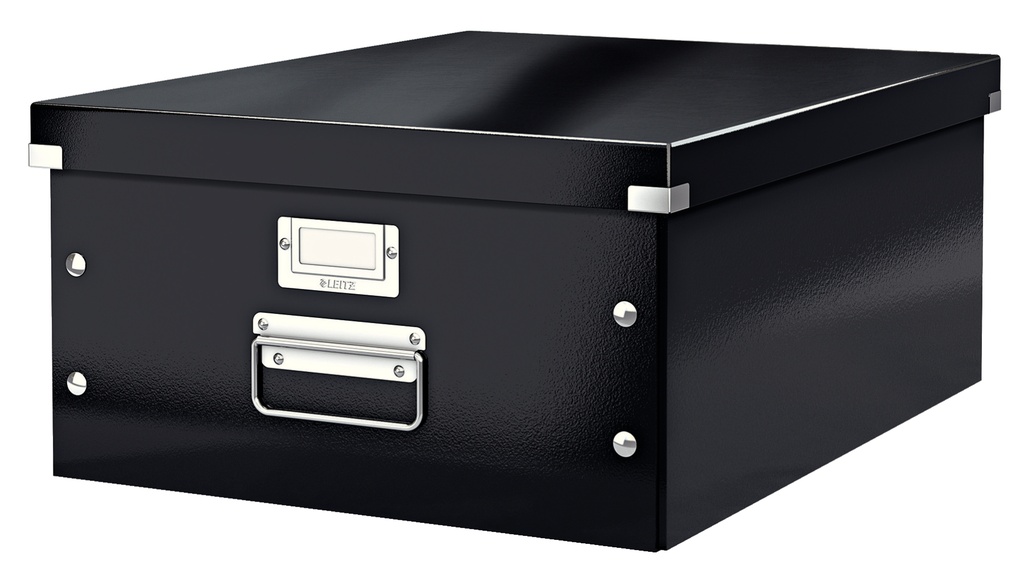 60450095 caja de almacenaje Caja de cartón Negro