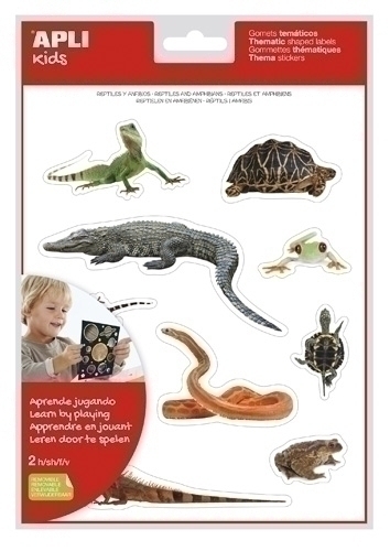 BL. 2H GOMETS APLI TEMATICOS FOTOS REPTILES
