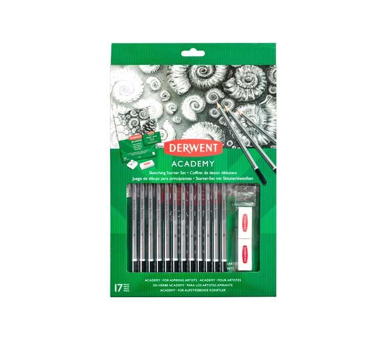 [2305679] SET 12 LAPICES DERWENT INICIO SKETCHING