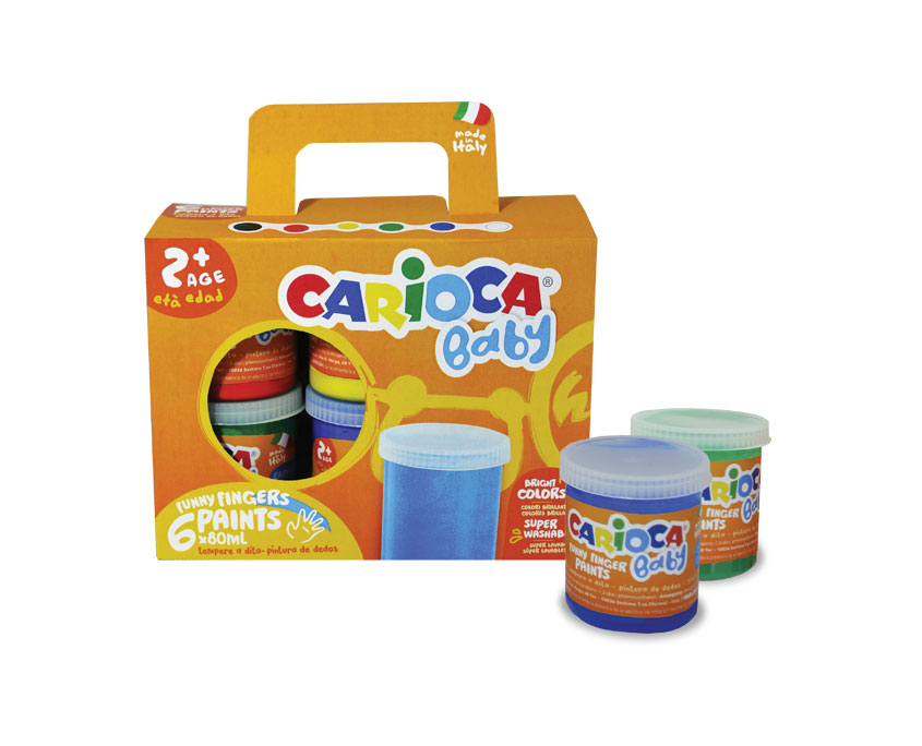 [KO032] Finger paint pintura de dedos lavable Multi