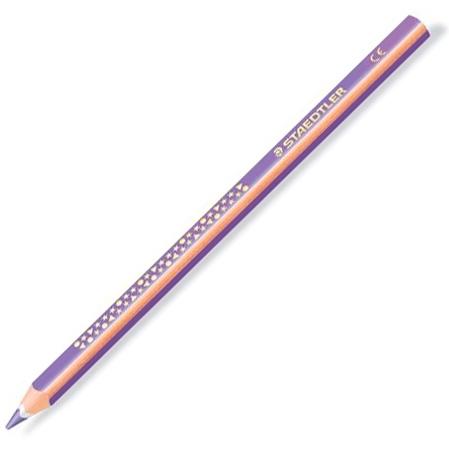 [1284-6] STAEDTLER LÁPICES DE COLOR TRIANGULARES JUMBO NORIS MORADO - CAJA DE 12 UD -