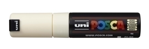 ROTUL.UNI-POSCA PC-8K  MARFIL