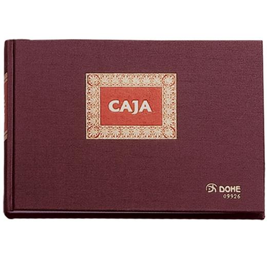 [09926] DOHE LIBRO CAJA DE CONTABILIDAD CUARTO APAISADO 100 HOJAS NUMERADAS