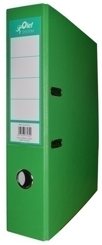 ARCHIVADOR OLEF COLOR Fº 75 VERDE CL.