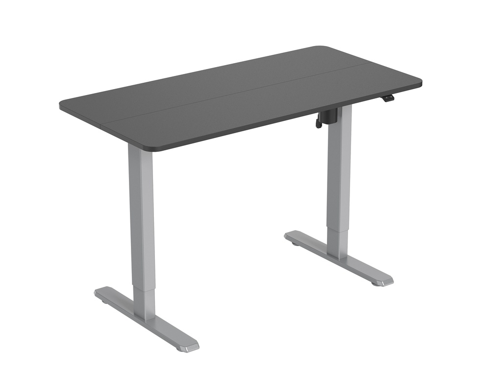 [650811] ERGO Bipedestador Eléctrico con Pupitre, Gris