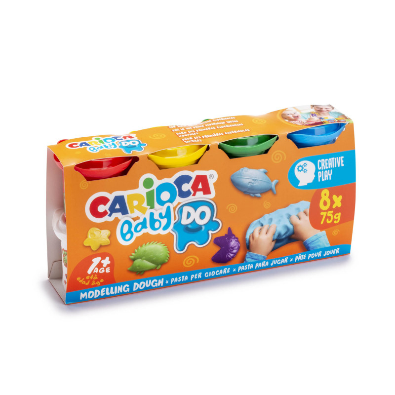 [43180] 43180 compuesto para cerámica y modelaje Pasta para modelar 600 g Multicolor 8 pieza(s)