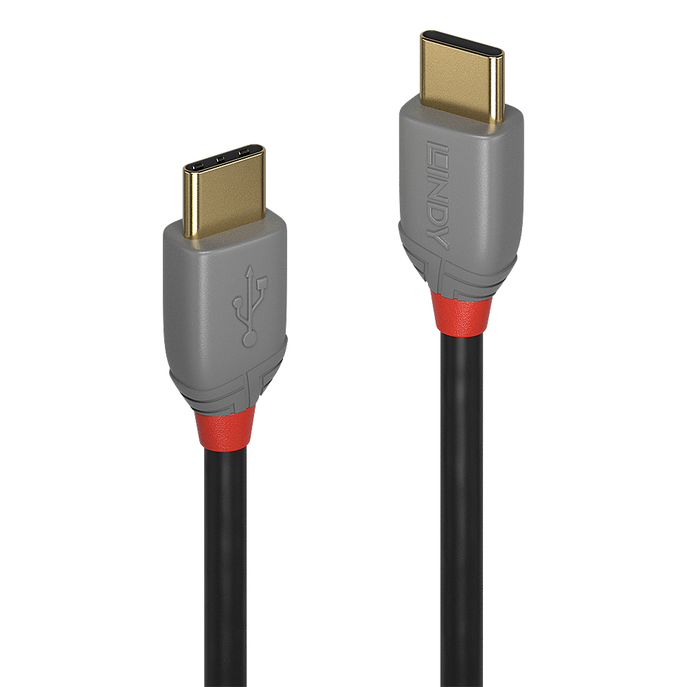 36873 cable USB USB 2.0 3 m USB C Negro, Gris