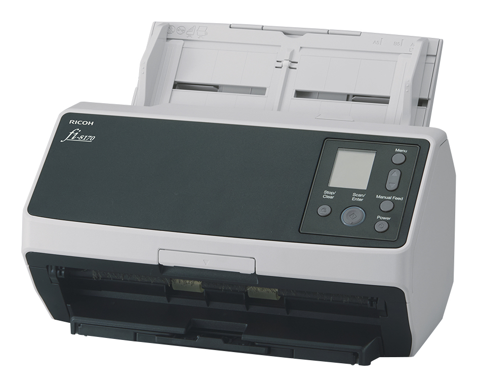 [PA03810-B051] fi-8170 Alimentador automático de documentos (ADF) + escáner de alimentación manual 600 x 600 DPI A4 Negro, Gris