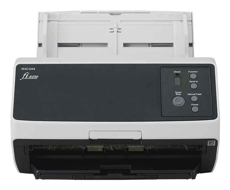 [PA03810-B101] FI-8150 Alimentador automático de documentos (ADF) + escáner de alimentación manual 600 x 600 DPI A4 Negro, Gris
