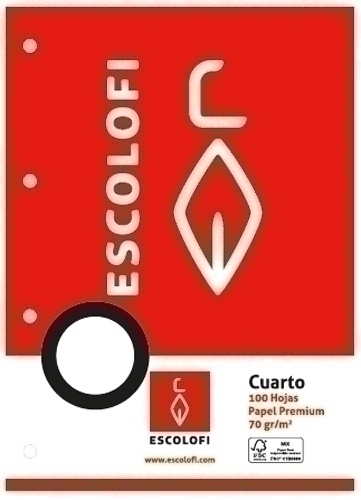 [110039604] RECAMBIO ESCOLOFI 4º 100h 4 TAL. CD.6