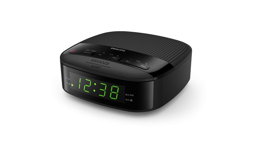 [TAR3205/12] TAR3205/12 radio Reloj Digital Negro