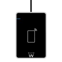 EW1053 lector de tarjeta magnética Negro USB