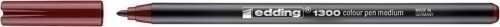 ROTUL.EDDING 1300 ROJO INGLES - Pack de 5 unidades