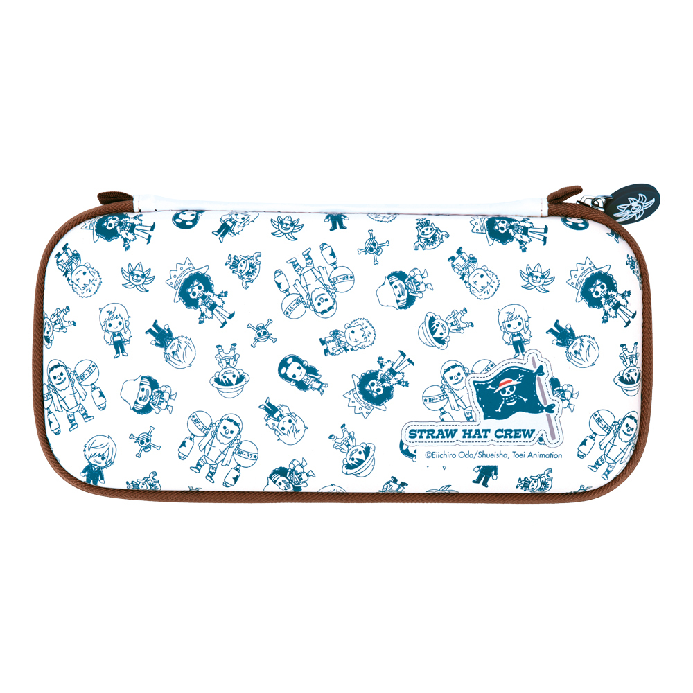 [OPSWBAGCHIBI] Switch & Switch Lite One Piece Bag Chibi Funda de protección Nintendo Azul, Marrón, Blanco