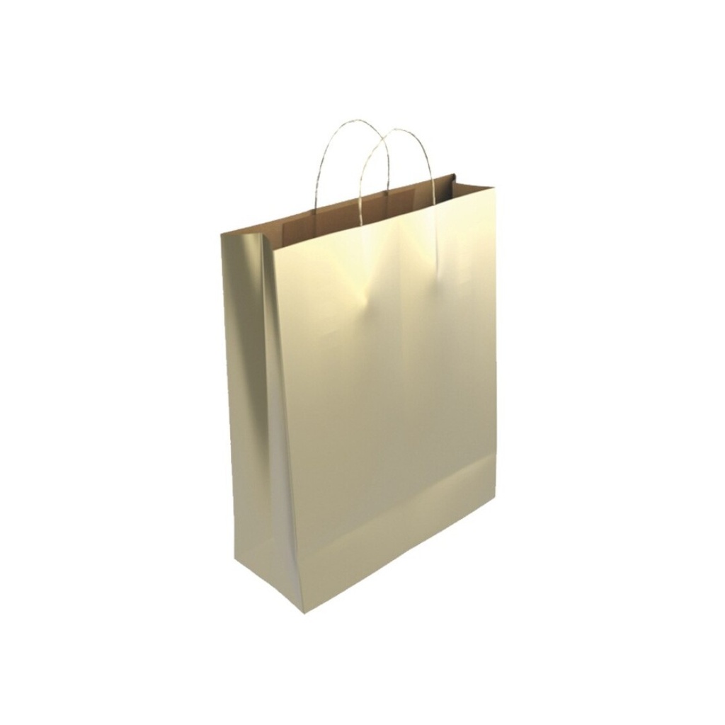 [329847] 329847 bolsa de papel Oro