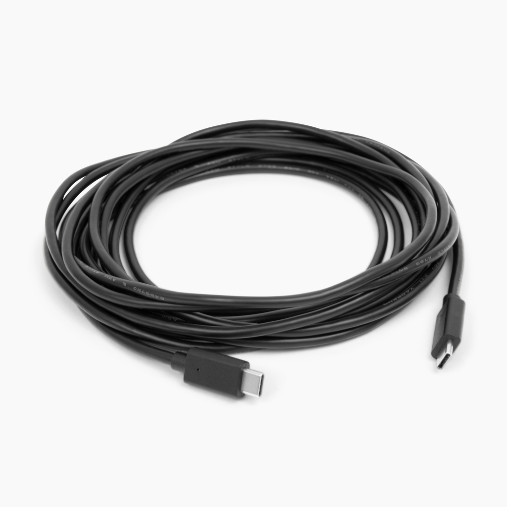 USB C Male to USB C Male Cable for Meeting Owl 3 (16 Feet / 4.87M) cable USB 4,87 m Negro